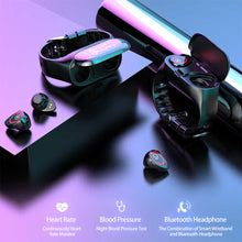Load image into Gallery viewer, LEMFO M1 Newest AI Smart Watch With Bluetooth Earphone Heart Rate Monitor Smart Wristband Long Time Standby Sport Watch Men