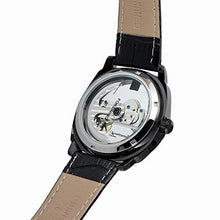 Load image into Gallery viewer, FORSINING Genuine Leather Mechanical Self Winding Skeleton Wristwatch for Men