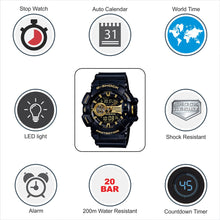 Load image into Gallery viewer, Casio G-Shock Analog-Digital Gold Dial Men's Watch