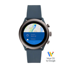 Load image into Gallery viewer, Fossil Sport Smartwatch 43mm Smokey Blue